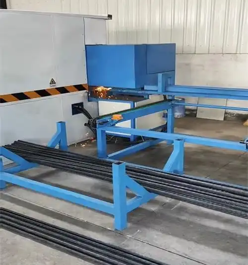 为黑龙江七彩河客户量身定制：我们的笼型锚索生产线提供的定制化服务